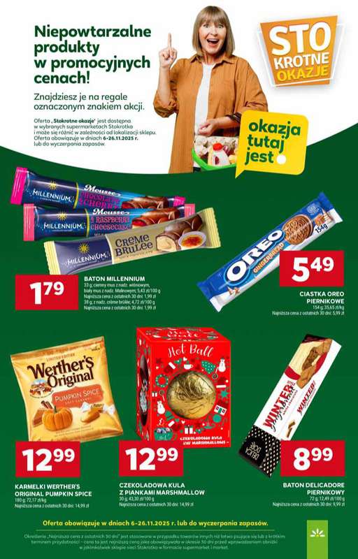 Stokrotka - gazetka promocyjna Gazetka Supermarket od czwartku 13.11 do środy 19.11 - strona 26