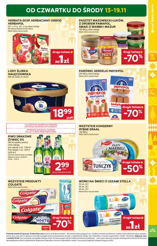 Stokrotka - gazetka promocyjna Gazetka Supermarket od czwartku 13.11 do środy 19.11 - strona 3