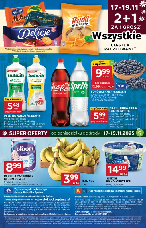 Stokrotka - gazetka promocyjna Gazetka Optima od czwartku 13.11 do środy 19.11 - strona 16