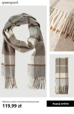 Greenpoint - gazetka promocyjna -30% na kurtki, płaszcze, swetry, czapki i szaliki od środy 12.11  - strona 13