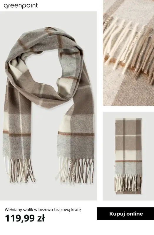 Greenpoint - gazetka promocyjna -30% na kurtki, płaszcze, swetry, czapki i szaliki od środy 12.11  - strona 13