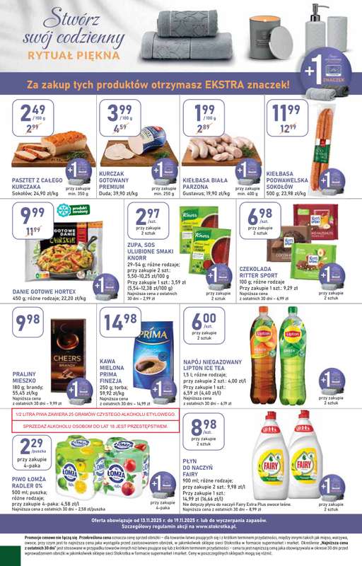 Stokrotka - gazetka promocyjna Gazetka Market od czwartku 13.11 do środy 19.11 - strona 20