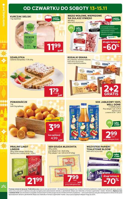 Stokrotka - gazetka promocyjna Gazetka Market od czwartku 13.11 do środy 19.11 - strona 2