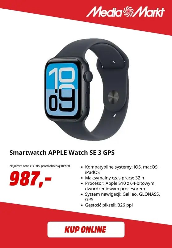 Media Markt - gazetka promocyjna Do -10% na wybrane produkty Apple od środy 12.11 do niedzieli 16.11 - strona 3