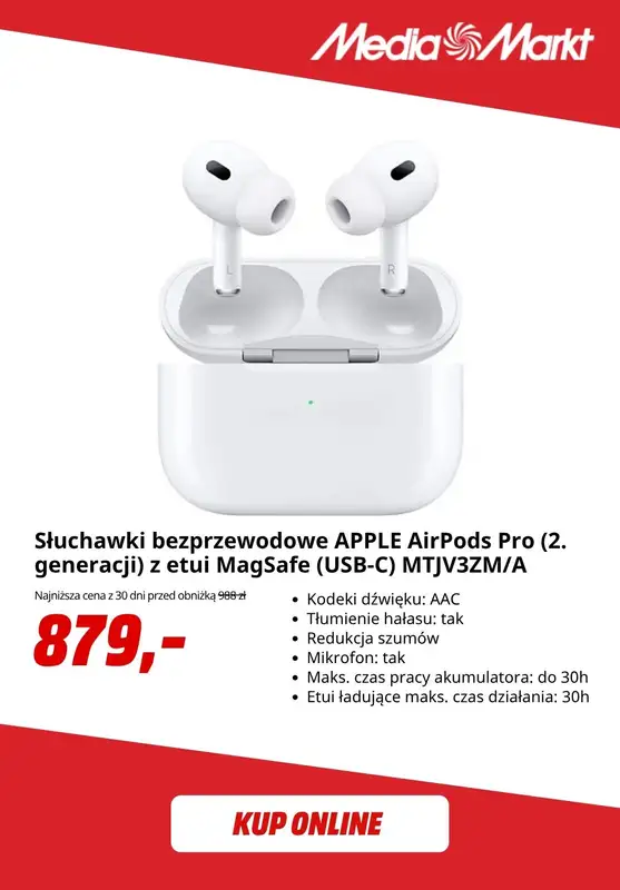 Media Markt - gazetka promocyjna Do -10% na wybrane produkty Apple od środy 12.11 do niedzieli 16.11 - strona 4