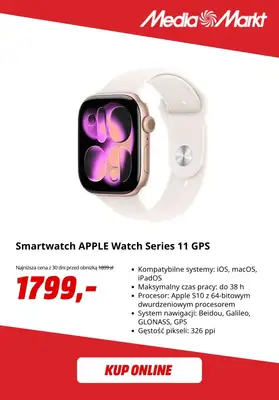 Media Markt - gazetka promocyjna Do -10% na wybrane produkty Apple od środy 12.11 do niedzieli 16.11 - strona 5