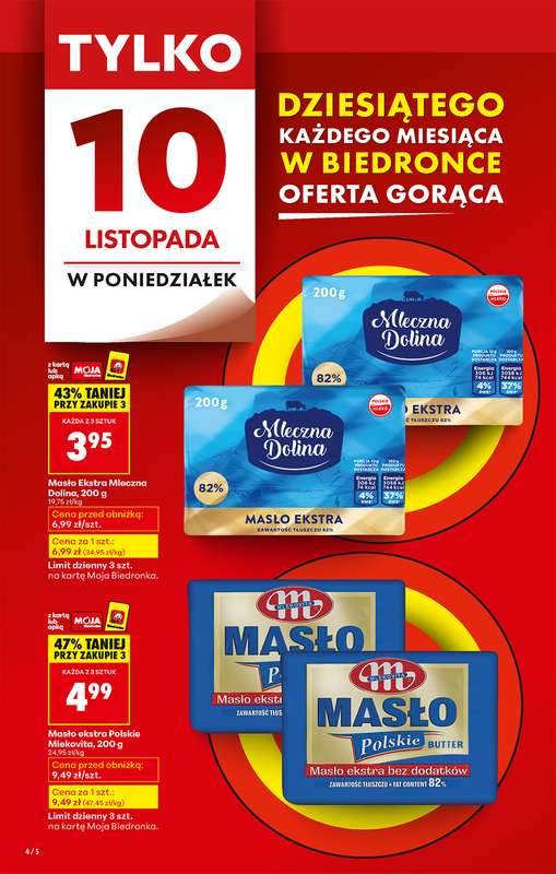 Biedronka - gazetka promocyjna Od poniedziałku od poniedziałku 10.11 do niedzieli 16.11 - strona 6