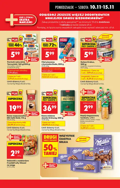 Biedronka - gazetka promocyjna Od poniedziałku, Z ladą tradycyjną od poniedziałku 10.11 do niedzieli 16.11 - strona 43