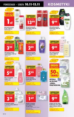 Biedronka - gazetka promocyjna Od poniedziałku, Z ladą tradycyjną od poniedziałku 10.11 do niedzieli 16.11 - strona 70