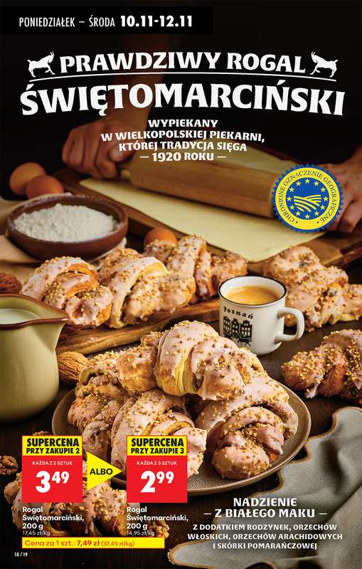 Biedronka - gazetka promocyjna Od poniedziałku, Z ladą tradycyjną od poniedziałku 10.11 do niedzieli 16.11 - strona 3