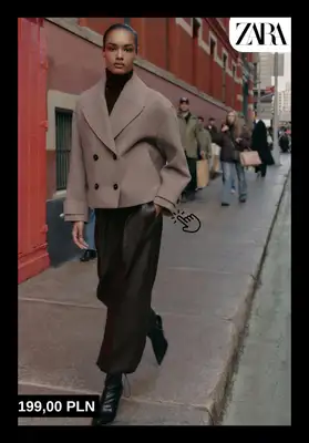 Zara - gazetka promocyjna Płaszcze damskie od środy 12.11  - strona 9