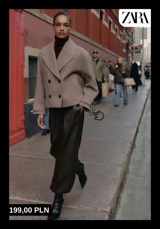 Zara - gazetka promocyjna Płaszcze damskie od środy 12.11  - strona 9