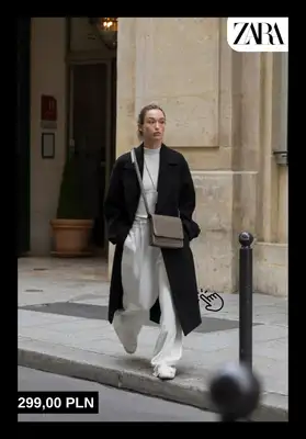 Zara - gazetka promocyjna Płaszcze damskie od środy 12.11  - strona 4