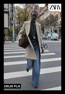 Zara - gazetka promocyjna Płaszcze damskie od środy 12.11  - strona 5