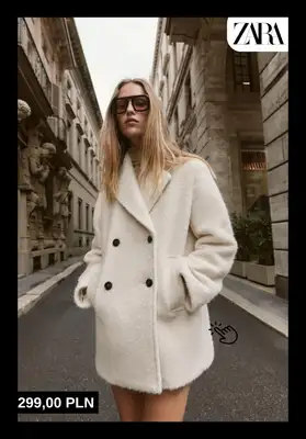 Zara - gazetka promocyjna Płaszcze damskie od środy 12.11  - strona 7