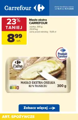 Carrefour - gazetka promocyjna Do -53% na pojedyncze sztuki od środy 12.11 do soboty 15.11 - strona 4