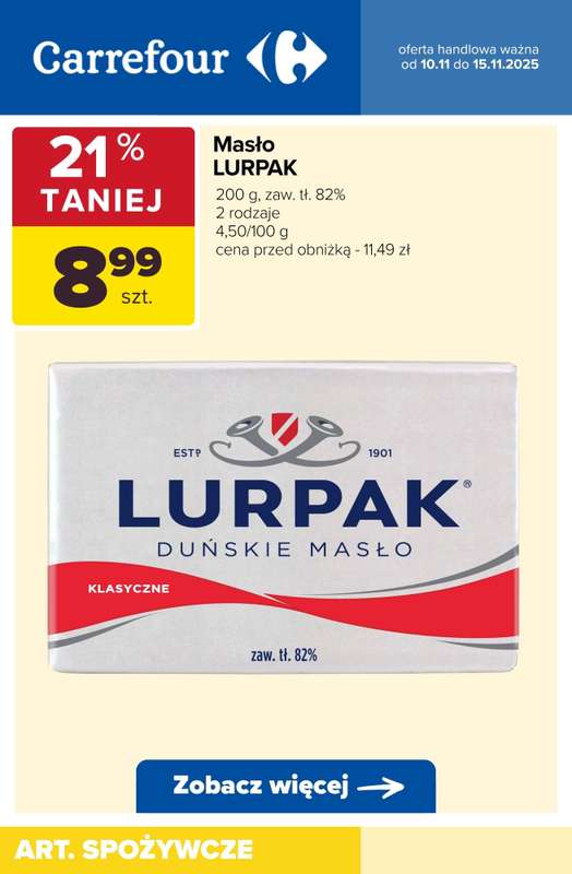 Carrefour - gazetka promocyjna Do -53% na pojedyncze sztuki od środy 12.11 do soboty 15.11 - strona 2