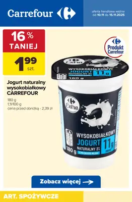 Carrefour - gazetka promocyjna Do -53% na pojedyncze sztuki od środy 12.11 do soboty 15.11 - strona 7