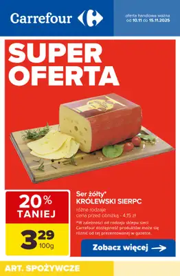 Carrefour - gazetka promocyjna Do -53% na pojedyncze sztuki od środy 12.11 do soboty 15.11 - strona 8
