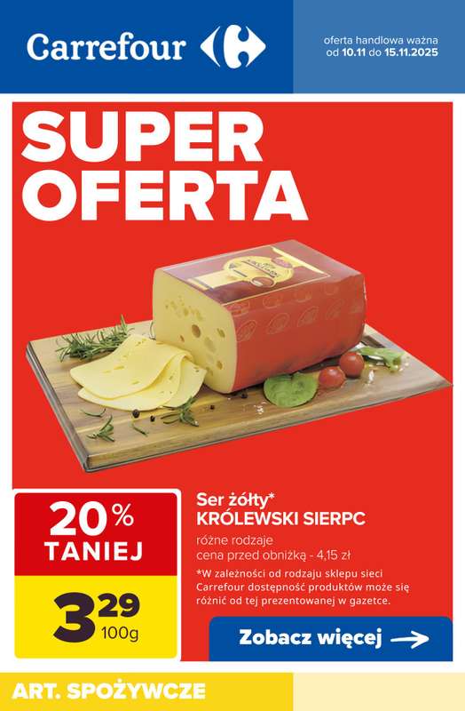 Carrefour - gazetka promocyjna Do -53% na pojedyncze sztuki od środy 12.11 do soboty 15.11 - strona 8