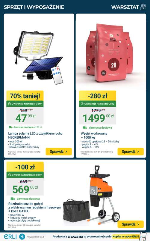 Erli - gazetka promocyjna Black Weeks – Bestsellery do Twojego warsztatu! od piątku 14.11 do niedzieli 16.11 - strona 4