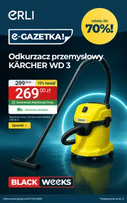 Erli - gazetka promocyjna Black Weeks – Bestsellery do Twojego warsztatu! od piątku 14.11 do niedzieli 16.11