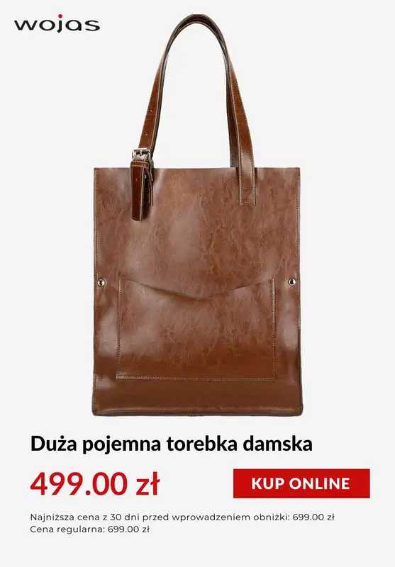 Prezenty - gazetka promocyjna Wojas | Torebki w supercenach od czwartku 13.11  - strona 4