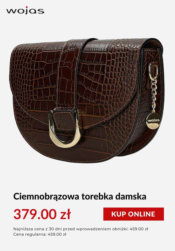 Prezenty - gazetka promocyjna Wojas | Torebki w supercenach od czwartku 13.11  - strona 7