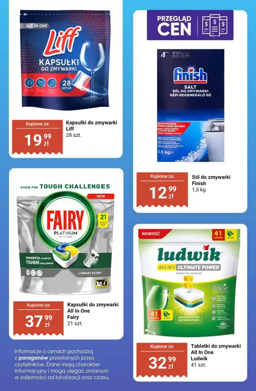 Dino - gazetka promocyjna Chemia domowa - przegląd cen od czwartku 13.11 do środy 19.11 - strona 6