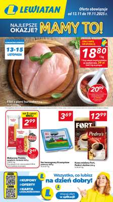 LEWIATAN - gazetka promocyjna Mamy TO w Lewiatanie – woj. lubelskie od czwartku 13.11 do środy 19.11