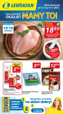 LEWIATAN - gazetka promocyjna Mamy TO w Lewiatanie – woj. lubelskie od czwartku 13.11 do środy 19.11