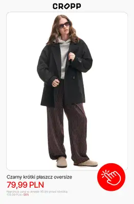 Cropp - gazetka promocyjna WYPRZEDAŻ: odzież damska od czwartku 13.11 do środy 19.11 - strona 2