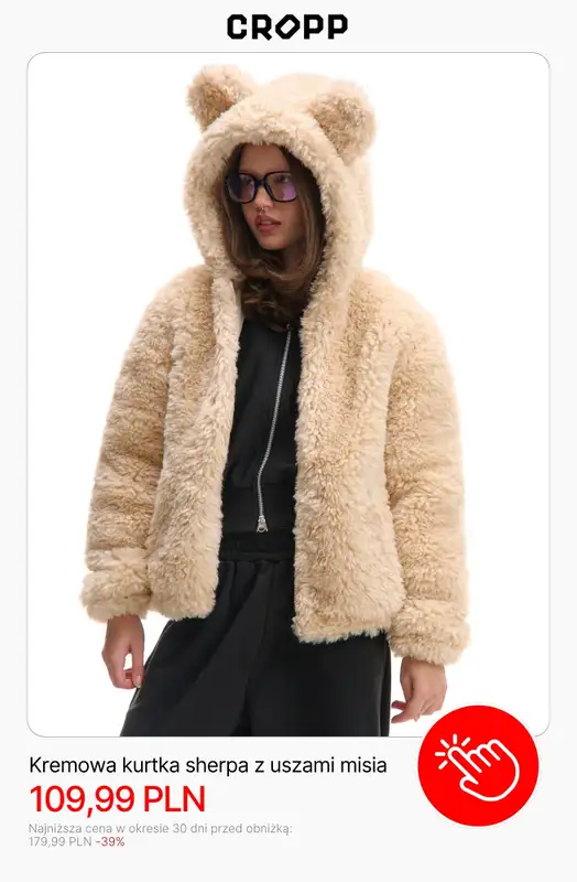 Cropp - gazetka promocyjna WYPRZEDAŻ: odzież damska od czwartku 13.11 do środy 19.11 - strona 9