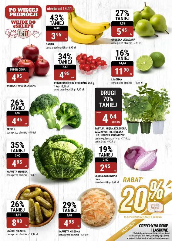 bi1 - gazetka promocyjna Gazetka Białystok, Ełk, Rzeszów od środy 12.11 do wtorku 18.11 - strona 6