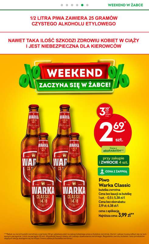 Żabka - gazetka promocyjna Gazetka weekendowa od piątku 14.11 do niedzieli 16.11 - strona 6