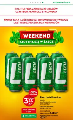 Żabka - gazetka promocyjna Gazetka weekendowa od piątku 14.11 do niedzieli 16.11 - strona 7