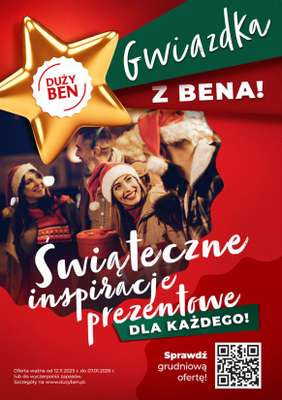 Duży Ben - gazetka promocyjna Katalog Świąteczny od środy 12.11 do niedzieli 07.12
