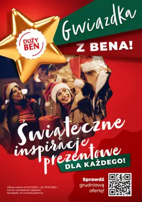 Duży Ben - gazetka promocyjna Katalog Świąteczny od środy 12.11 do niedzieli 07.12
