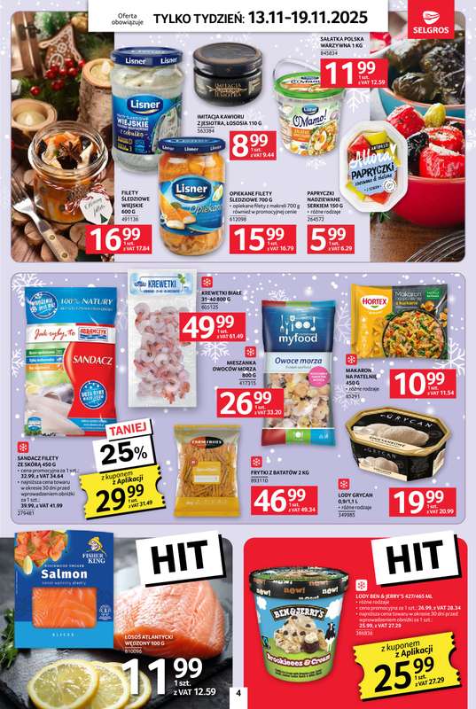 Selgros - gazetka promocyjna Jeszcze więcej super promocji! od czwartku 13.11 do środy 19.11 - strona 4