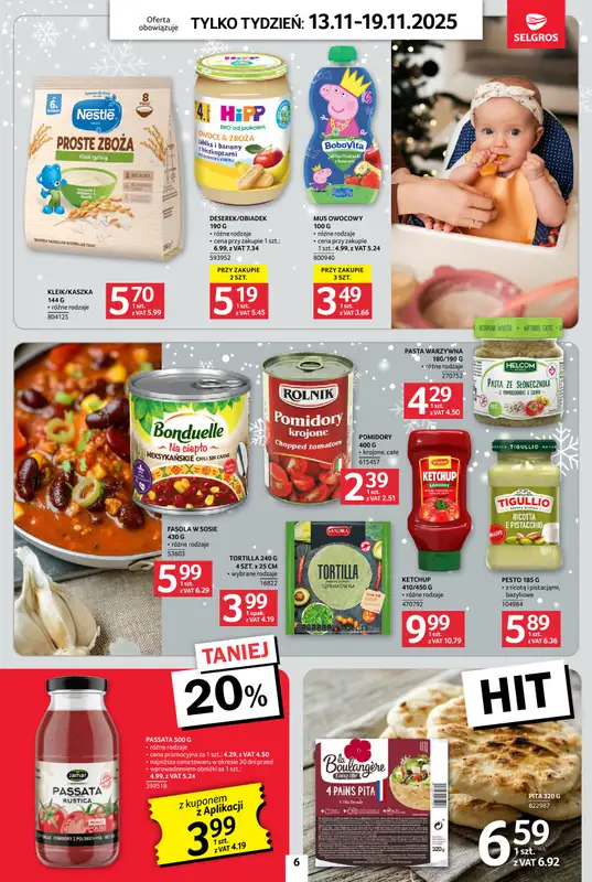 Selgros - gazetka promocyjna Jeszcze więcej super promocji! od czwartku 13.11 do środy 19.11 - strona 6