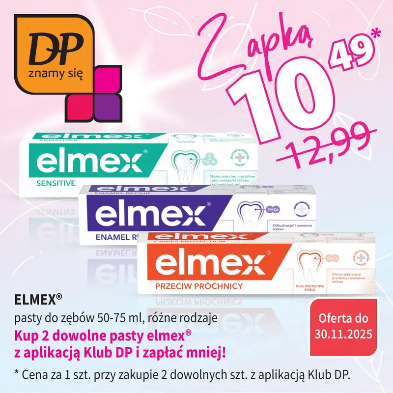 Drogerie Polskie - gazetka promocyjna Promocje Klub DP od środy 12.11 do niedzieli 30.11 - strona 2