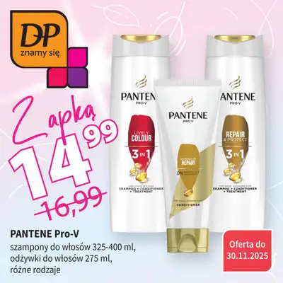 Drogerie Polskie - gazetka promocyjna Promocje Klub DP od środy 12.11 do niedzieli 30.11