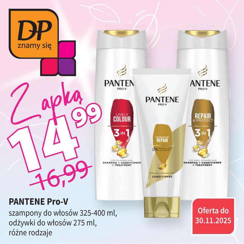 Drogerie Polskie - gazetka promocyjna Promocje Klub DP  do niedzieli 30.11