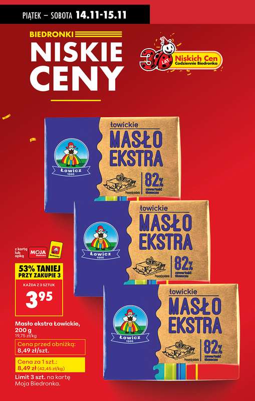 Biedronka - gazetka promocyjna Od czwartku od czwartku 13.11 do środy 19.11 - strona 3