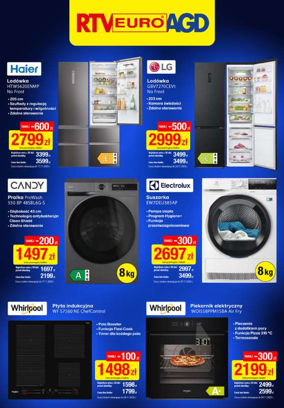 RTV EURO AGD - gazetka promocyjna BLACK FRIDAY WEEKS od środy 12.11 do poniedziałku 17.11 - strona 3