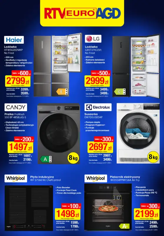 RTV EURO AGD - gazetka promocyjna BLACK FRIDAY WEEKS od środy 12.11 do poniedziałku 17.11 - strona 3