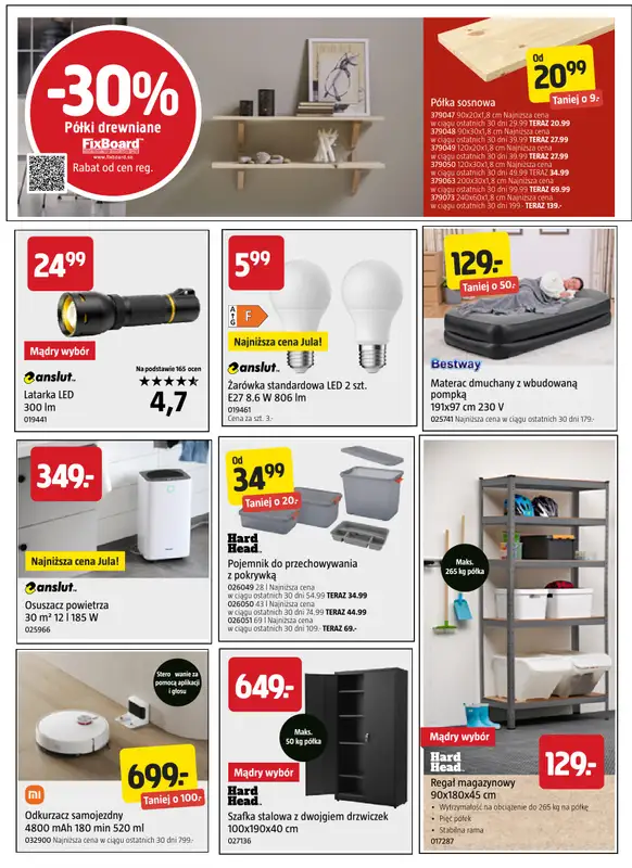 Jula - gazetka promocyjna Gazetka od czwartku 13.11 do niedzieli 23.11 - strona 6