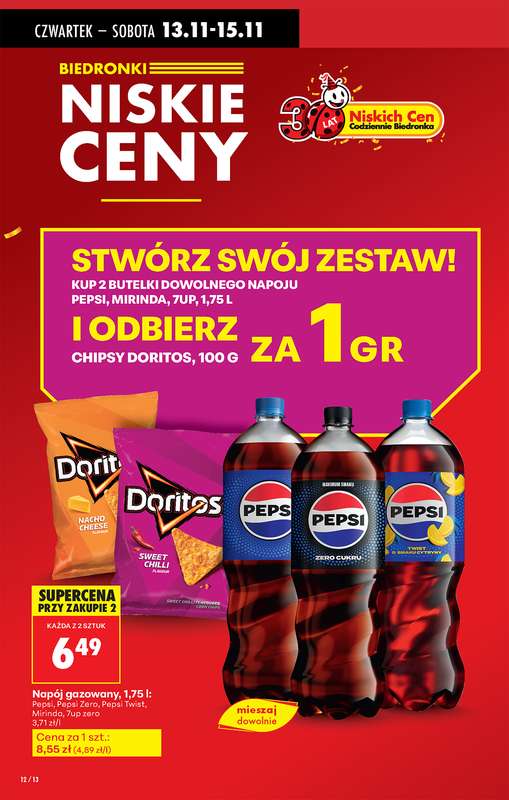 Biedronka - gazetka promocyjna Najlepsze promocje! od czwartku 13.11 do soboty 15.11 - strona 12