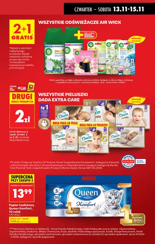 Biedronka - gazetka promocyjna Najlepsze promocje! od czwartku 13.11 do soboty 15.11 - strona 14