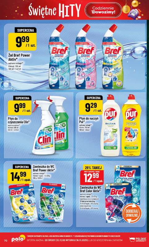 POLOmarket - gazetka promocyjna Gazetka od środy 12.11 do wtorku 18.11 - strona 70